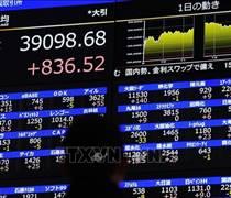 Chứng khoán Trung Quốc đi xuống, Nikkei 225 của Nhật Bản tiếp tục lập đỉnh
